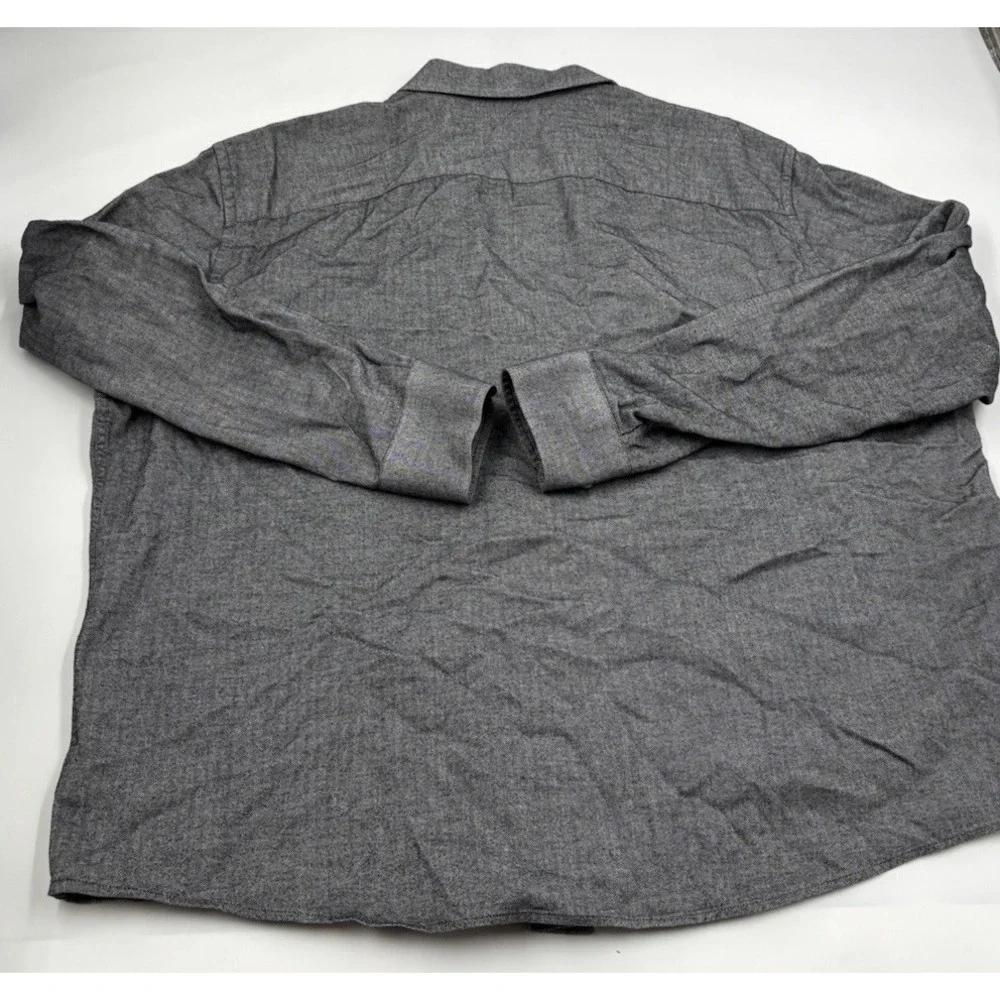 UNTUCKit‎ Men's 3XL Librando Cotton Gray Long Sleeve Dress Shirt